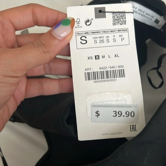 Zara Crop top brand new with tags - Picture 8 of 10